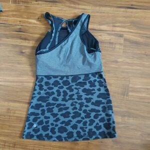 Lululemon Size 6 Sports Bra Top Black In Camo